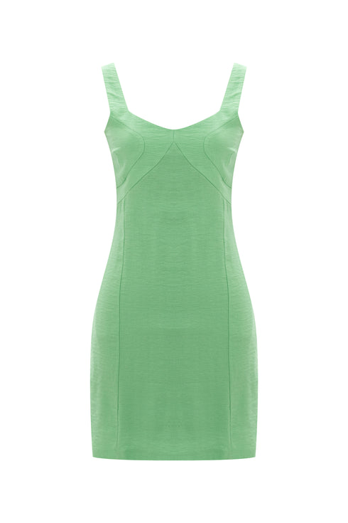 Jasmıne symmetrical mini dress